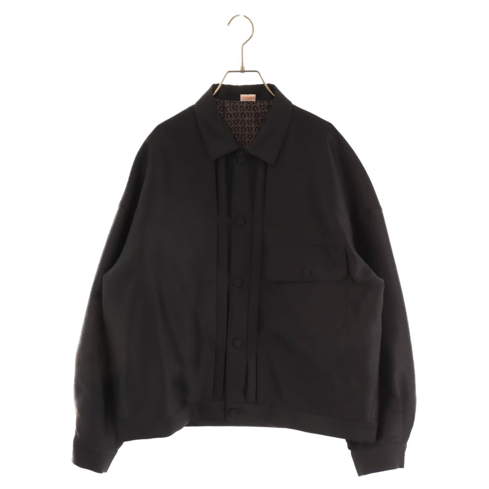 ジャケット・アウター MAISON EUREKA - BLOUSON COAT / BLACK web限定アイテム MAISON EUREKA/BLOUSON COAT(BLACK) ジャケット