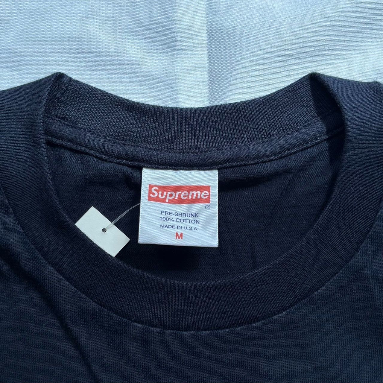 16ss Supreme Morrissey Tee Navy Mサイズ シュプリーム
