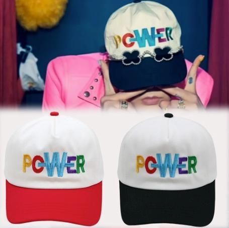 超人気】G-DRAGON風 カラフル刺繍キャップ POWERデザイン - メルカリ