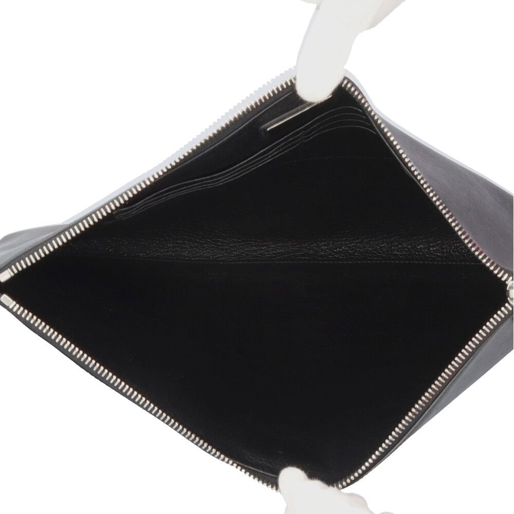 PRADA プラダ クラッチバッグ 　サフィアーノ 2NG001 レザー箱付き☆ プラダ サフィアーノ クラッチバッグ レザー 2NG001 ブラック