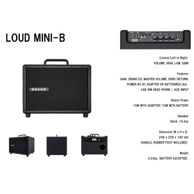 人気アイテムお得に購入！ ベース アンプ MODEGEAR LOUD MINI-B グリーン クロス ミニステケーブル 小型 超軽量 低音域もしっかり再 生できる家庭用ベースアンプ