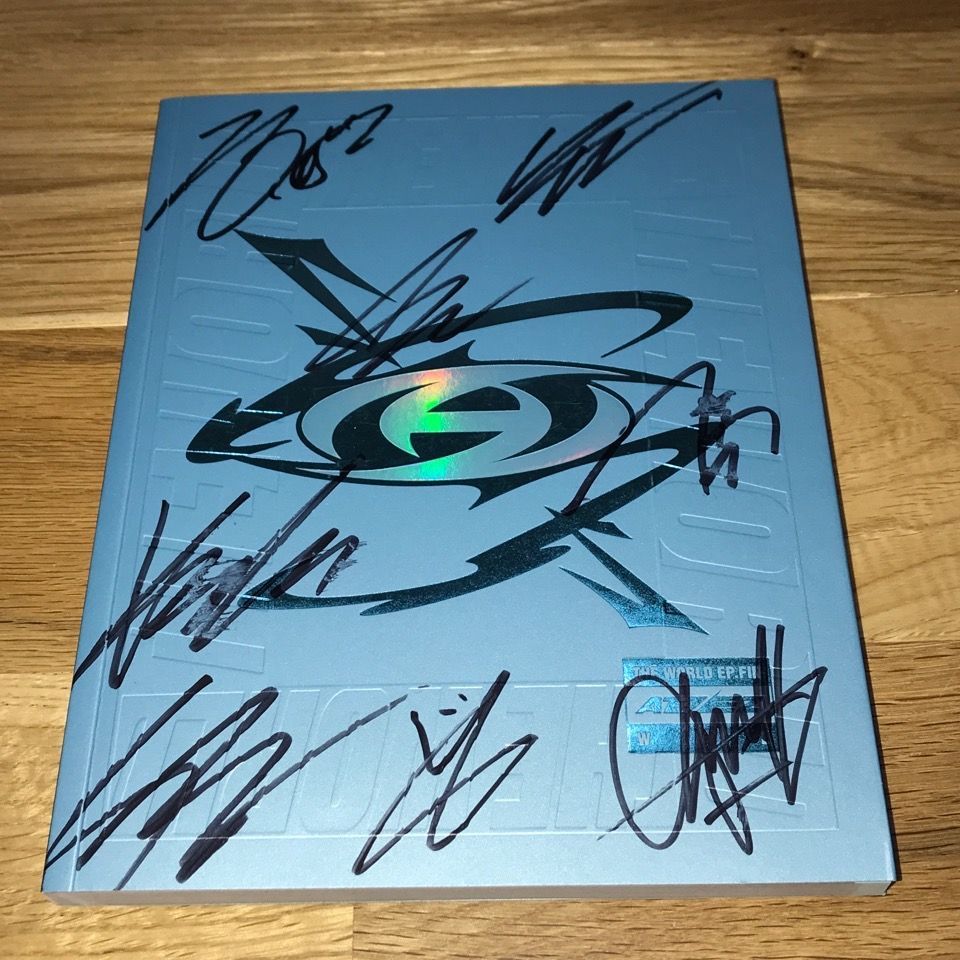 ATEEZ 直筆サイン「THE WORLD EP.FIN : WILL」 Signed] ATEEZ - THE WORLD EP.FIN : WILL – hello82.shop