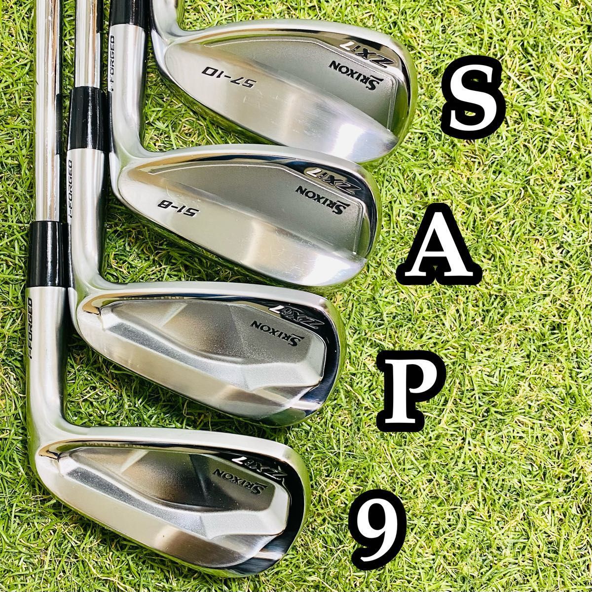 美品】豪華8本 スリクソン ZXi7 メンズアイアンセット スチール S