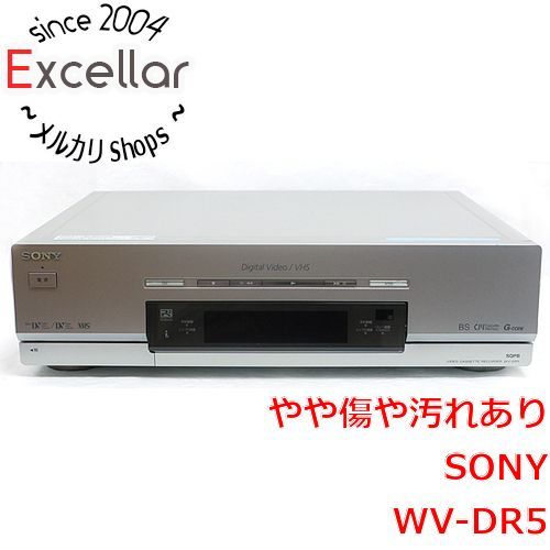 bn:12] SONY DV＆VHS ダブルビデオデッキ WV-DR5 - 家電・PCパーツの