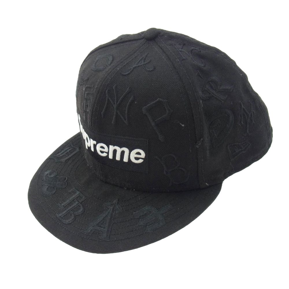 Supreme シュプリーム 20SS MLB New Era Box Logo Cap メジャーリーグ ニューエラ ボックスロゴ キャップ ブラック系