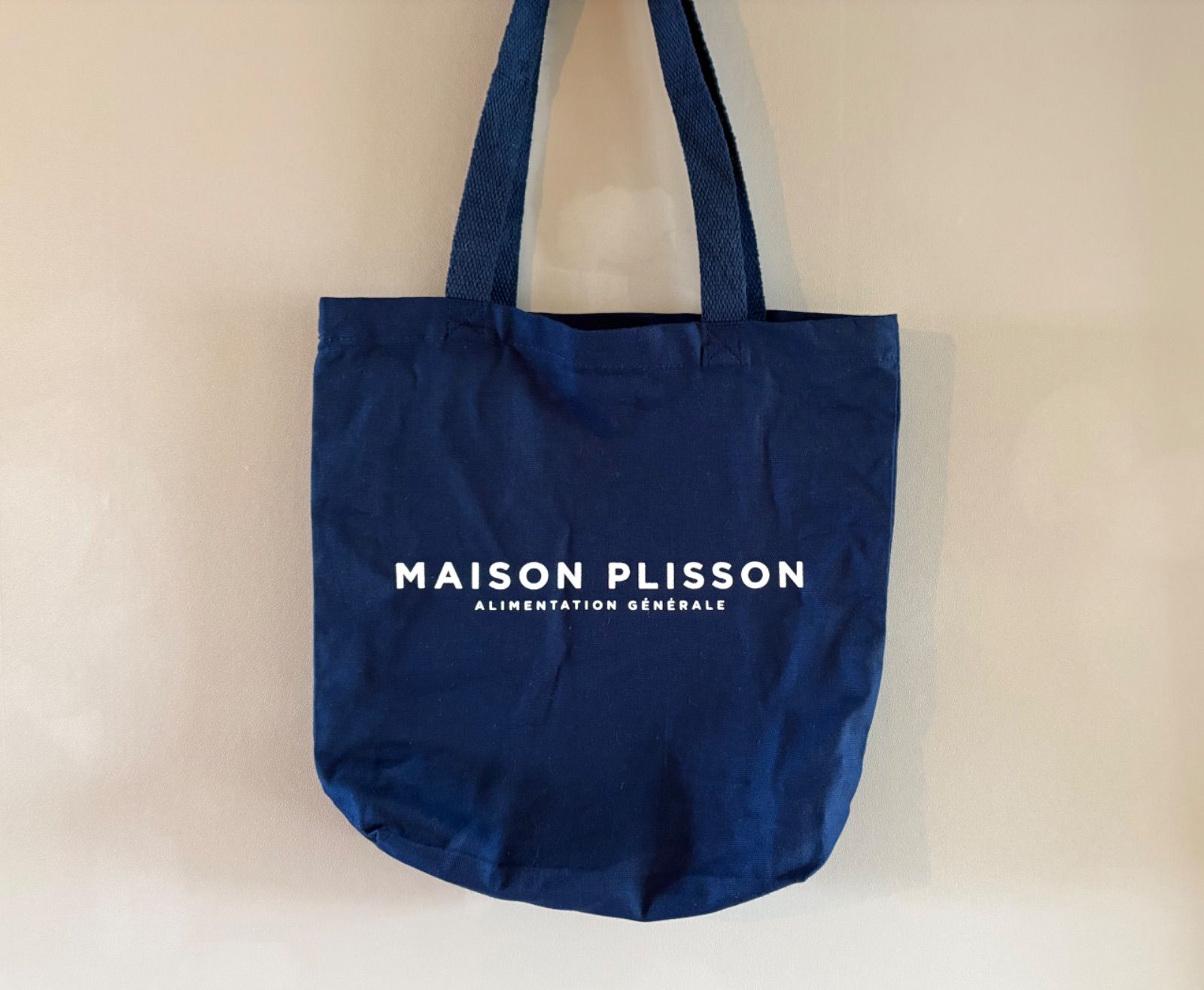 メゾン プリソン ショッピングバッグ MAISON PLISSON フランス・パリの高級食材セレクトショップのショッピングバッグ