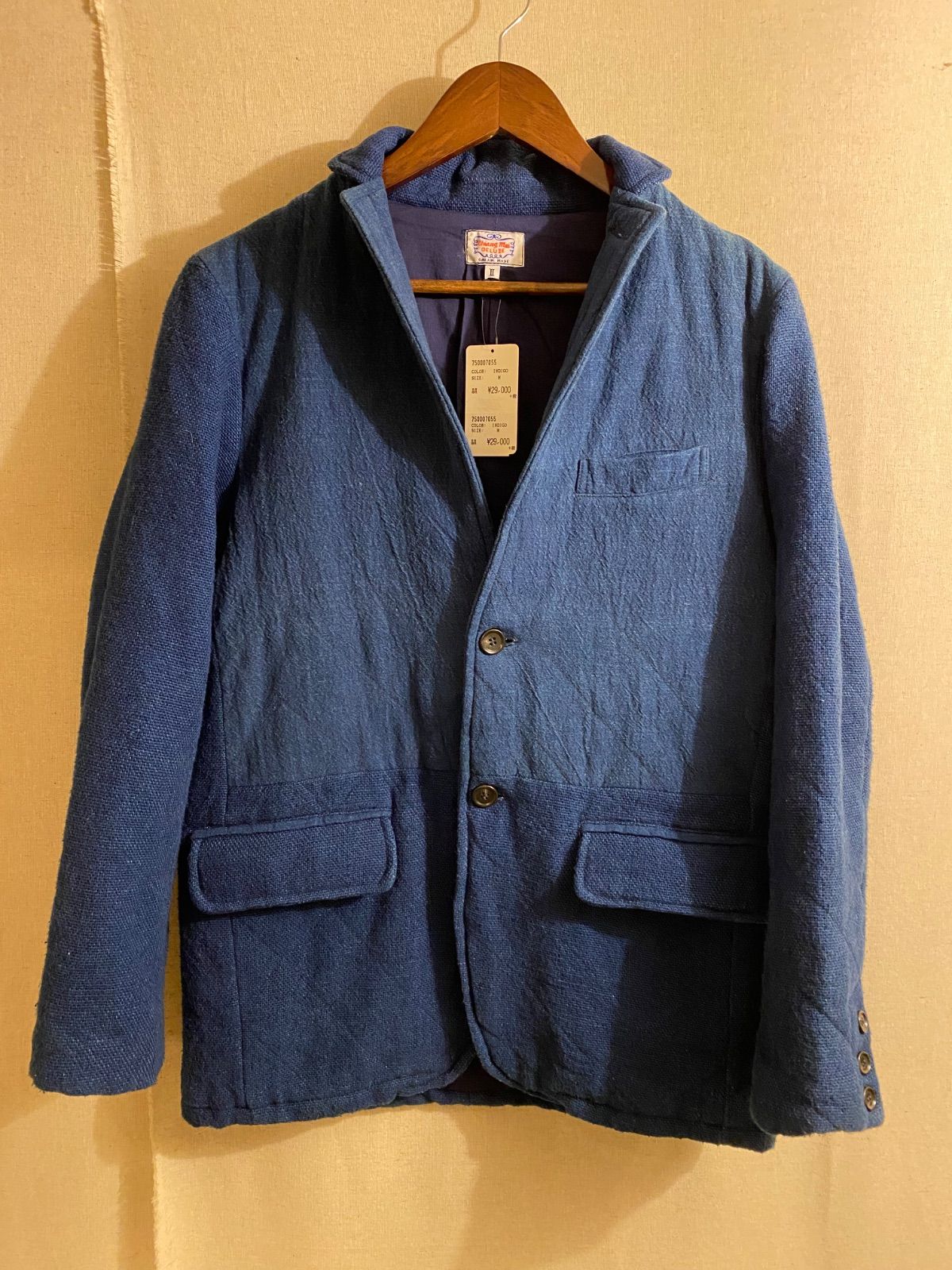 新品未使用品　GAIJIN MADE インディゴパデッドジャケット　Mサイズ