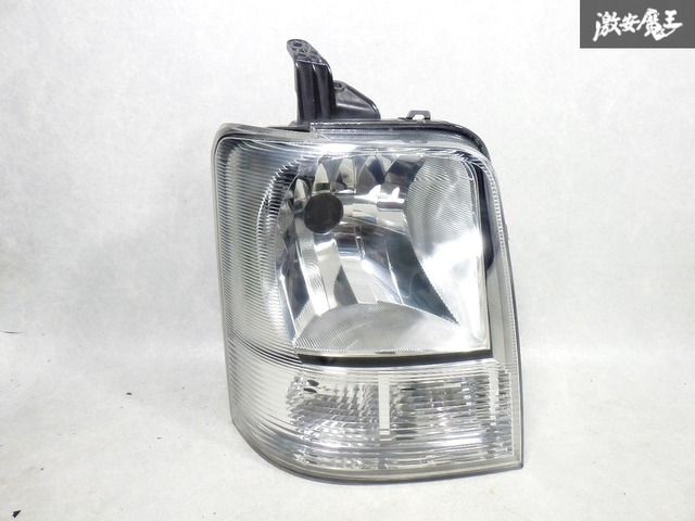 即納 ステー折れなし レンズクリア DA64V エブリィ ヘッドライト ヘッドランプ レベライザー付き 右 右側 運転席 LE04H6129