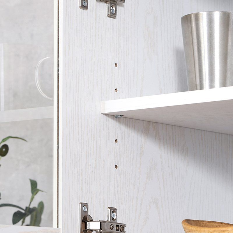 ※ ハイキッチンボード 幅59×高さ180 オークホワイト [5139] ハイキッチンボード 幅59×高さ180 オークホワイト [5139] 食器棚