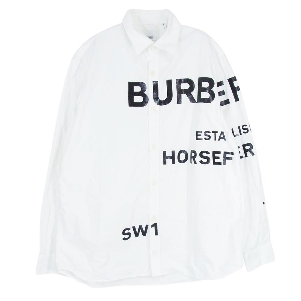 BURBERRY バーバリー ロゴ プリント ホースフェリー ロングスリーブ