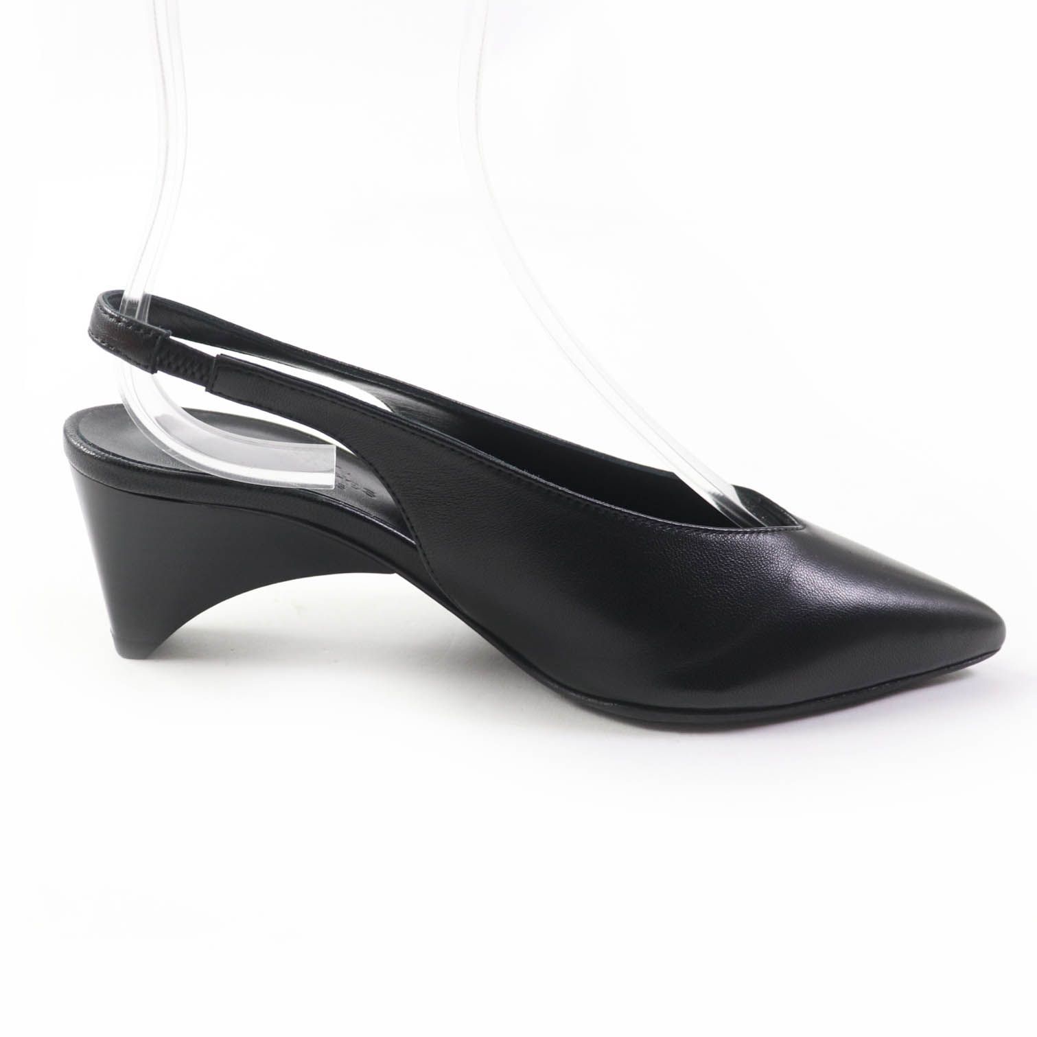 未使用品☆HERMES エルメス アンティム 55 24年購入 ポインテッドトゥ 