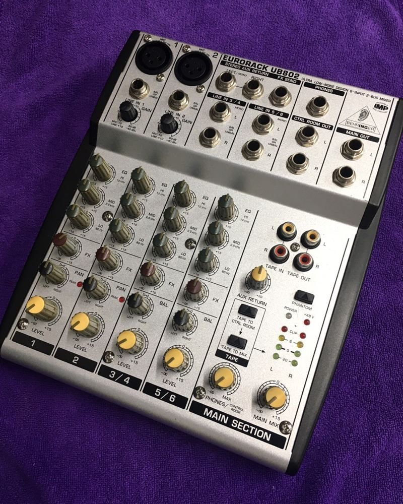 K【HY】【中古】BEHRINGER ベリンガー アナログミキサー