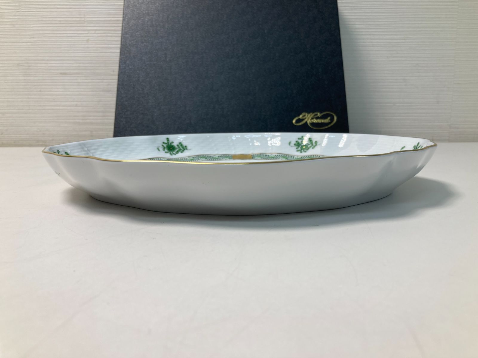 □未使用□ﾍﾚﾝﾄﾞ ｱﾎﾟﾆｰｸﾞﾘｰﾝ ｵｰﾊﾞﾙﾃﾞｨｯｼｭ 26CM（7019）【☆38-324