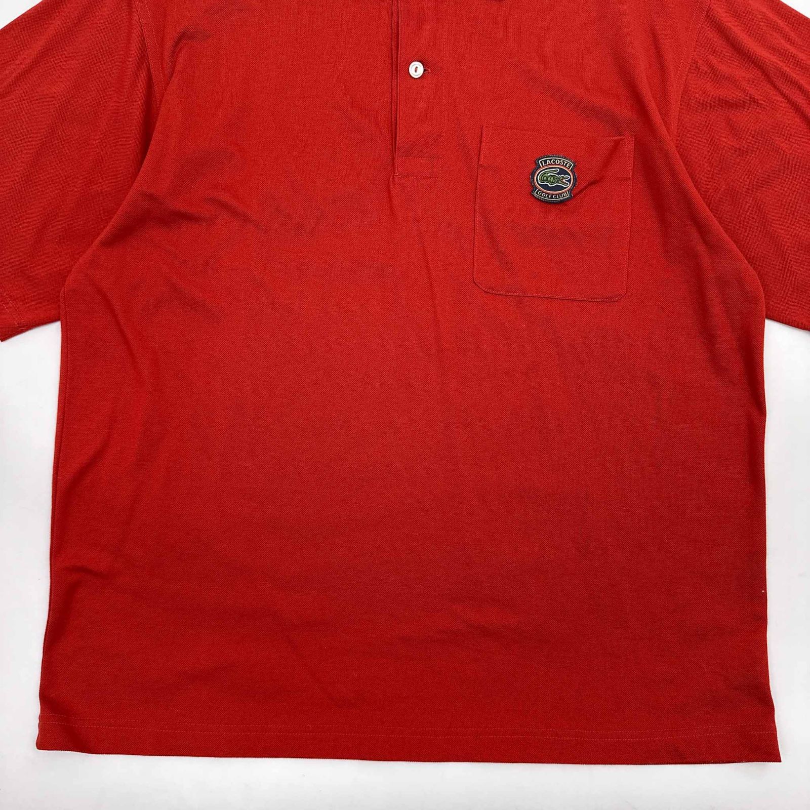 美品】 80s ヴィンテージ CHEMISE LACOSTE GOLF 文字ワニ 半袖