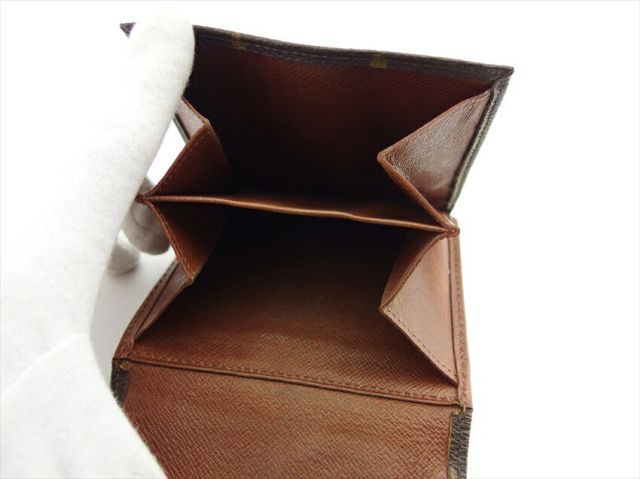 ルイヴィトン　モノグラム 三つ折財布 ヴィンテージ 廃盤 LOUIS VUITTON 三つ折り 財布 モノグラム ルイヴィトン 小銭入れ