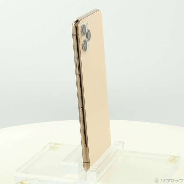 中古品〕 iPhone11 Pro Max 256GB ゴールド MWHL2J／A SIMフリー