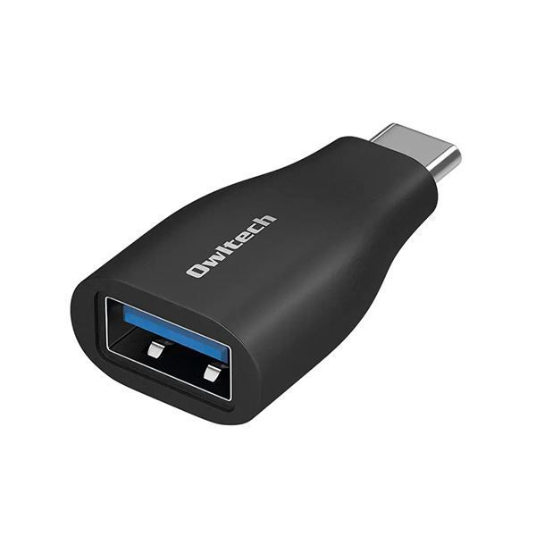まとめ オウルテックUSB Type-A to C変換アダプター ブラック OWL-ADCAF31S2-BK 1個 ×5セット