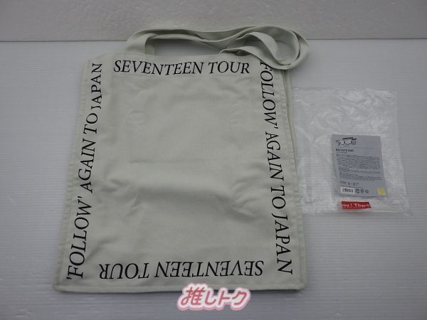 SEVENTEEN バッグ TOUR AGAIN FOLLOW TO JAPAN TOTE BAG トート