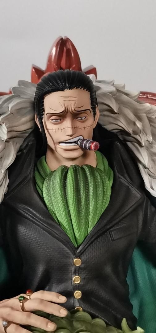 ワンピース 王下七武海 クロコダイル フィギュア 塗装済み完成品 ガレージキット ワンピース 王下七武海 クロコダイル フィギュア 塗装済み完成品