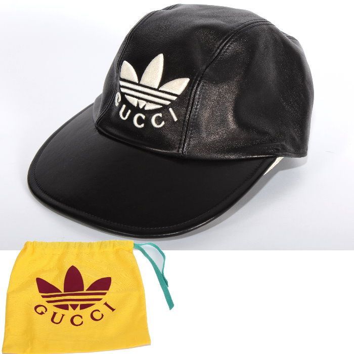 adidas x Gucci アディダス グッチ コラボ 限定 チンストラップ付き 
