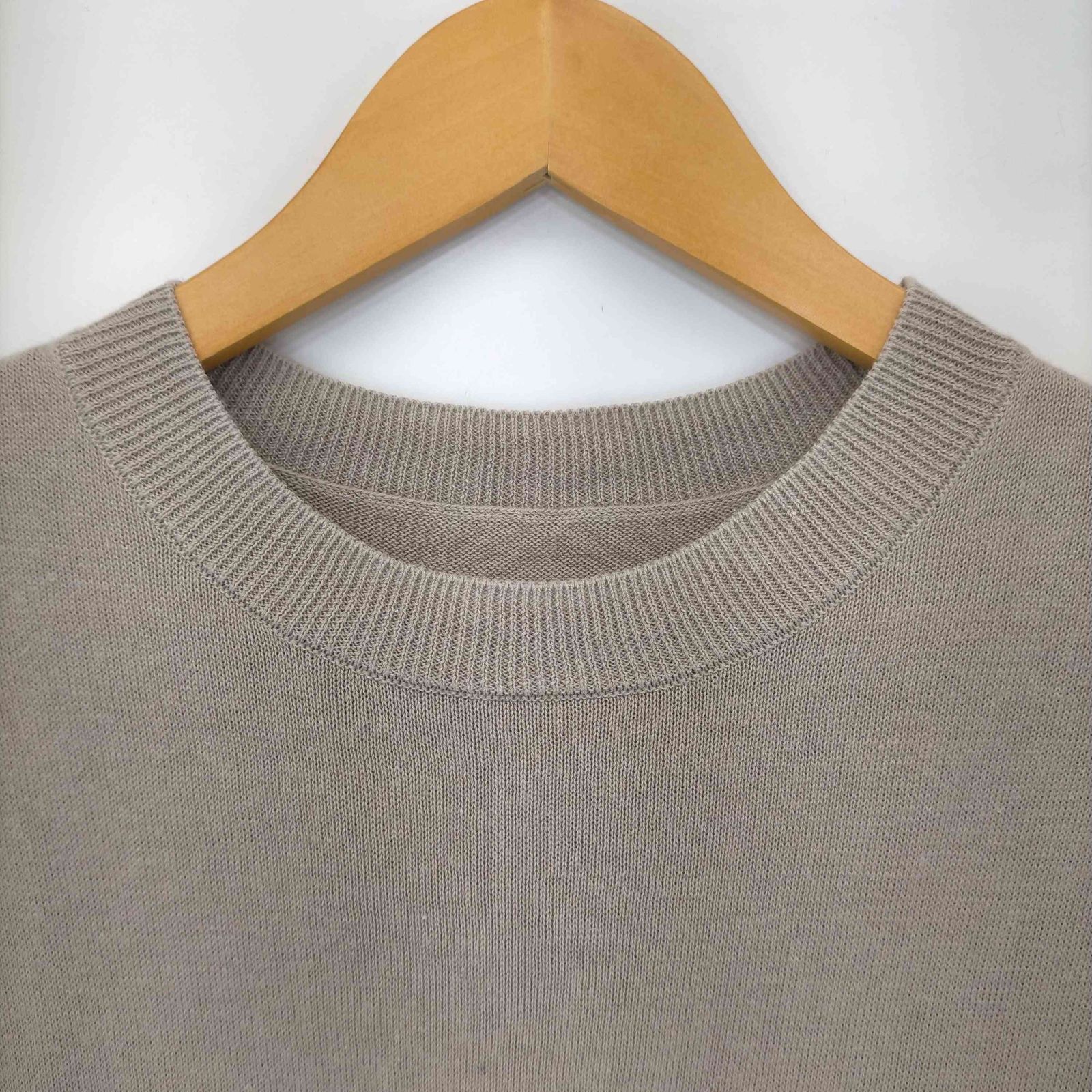 ラウンジドレス Loungedress リネンロゴフレンチニット レディース  