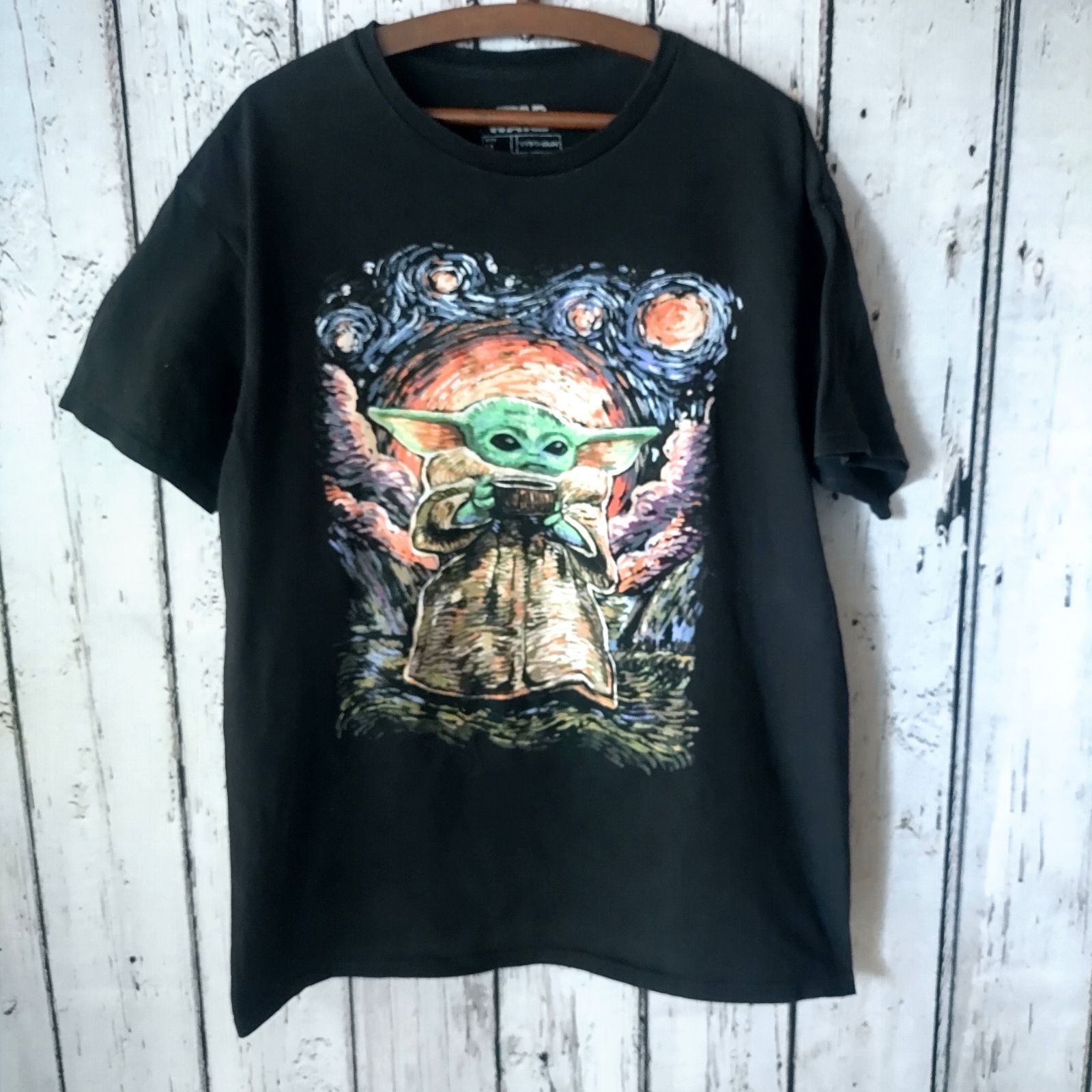 STARWARS マンダロリアン ベビーヨーダ イラスト キャラクターT