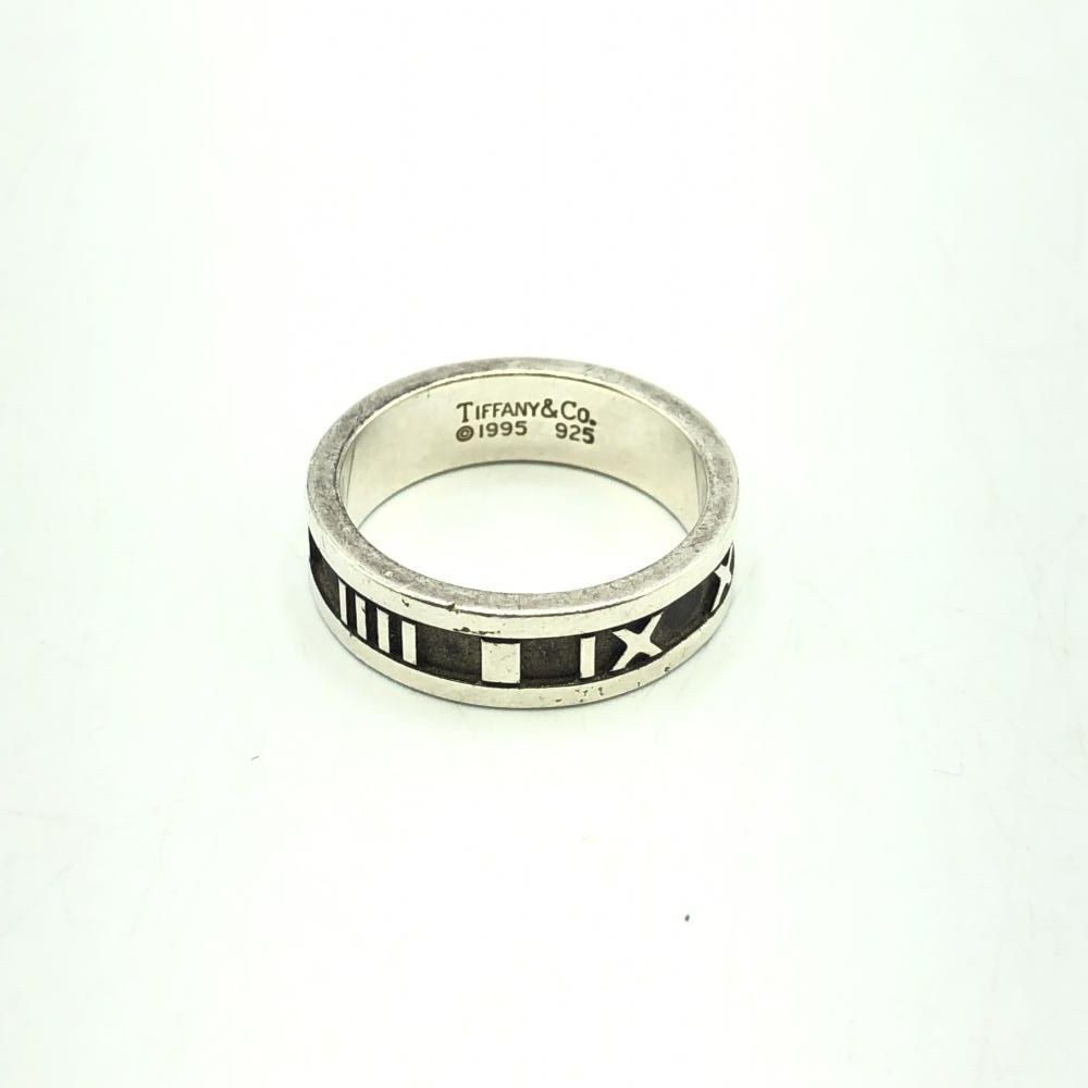 【中古】Tiffany＆Co. アトラスリング 925 ＃17　ティファニー[17]