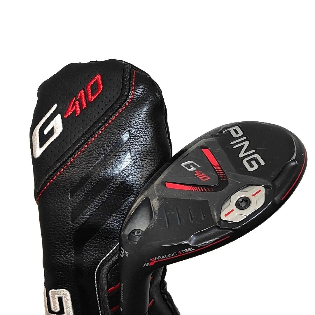 レフティ PING G 410 3 U ユーティリティ カーボン S カバー付