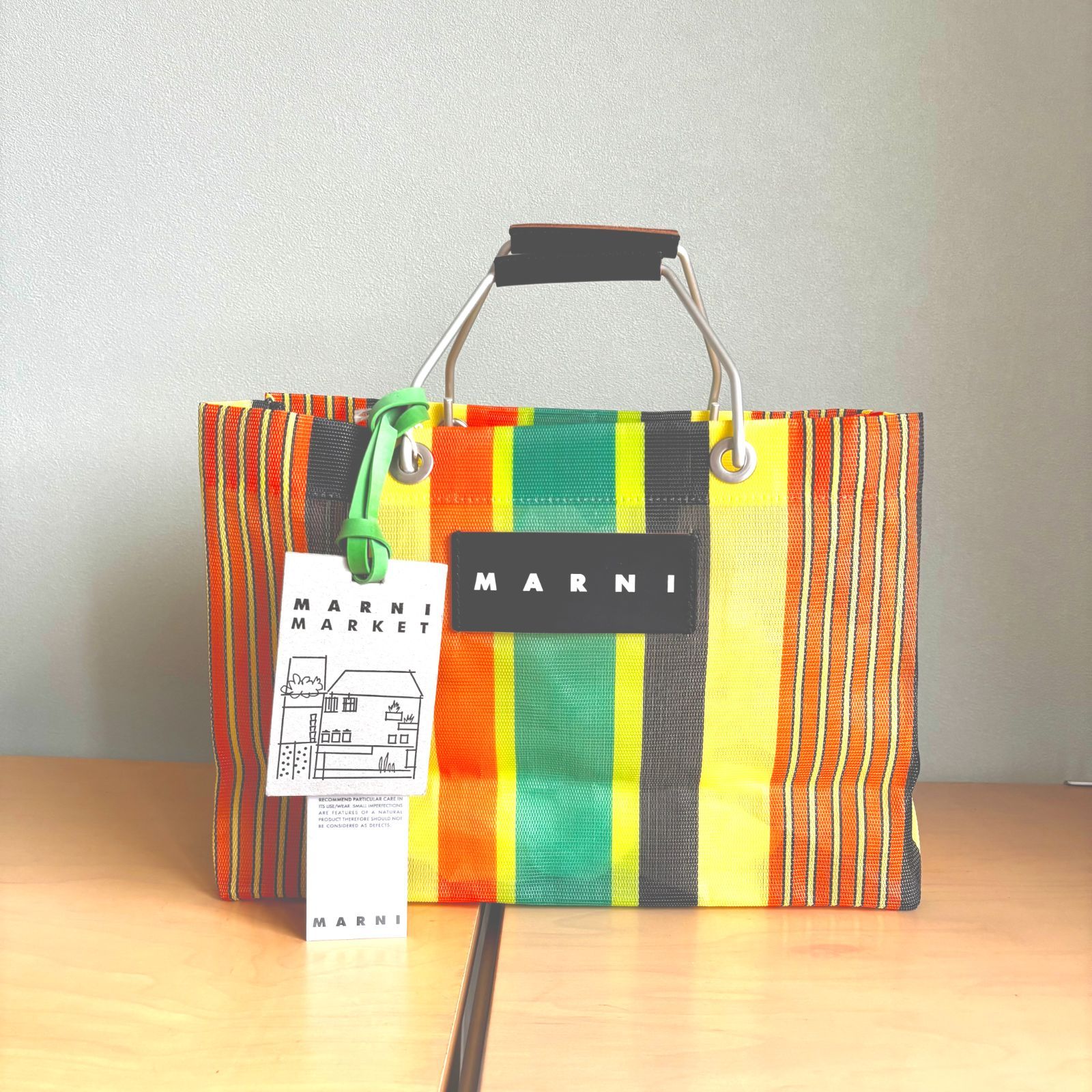 MARNI MARKET メッシュ トートバッグ MARNI マルニマーケット メッシュ トートバッグ - メルカリ