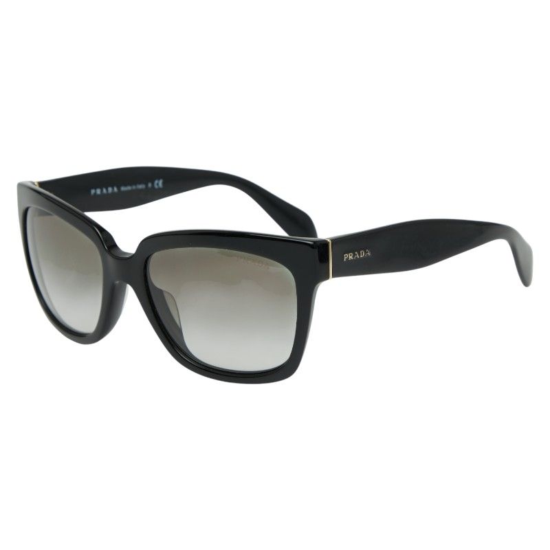 プラダ サングラス グラデーションレンズ SPR07P-A ブラック プラスチック メンズ PRADA 228-36176