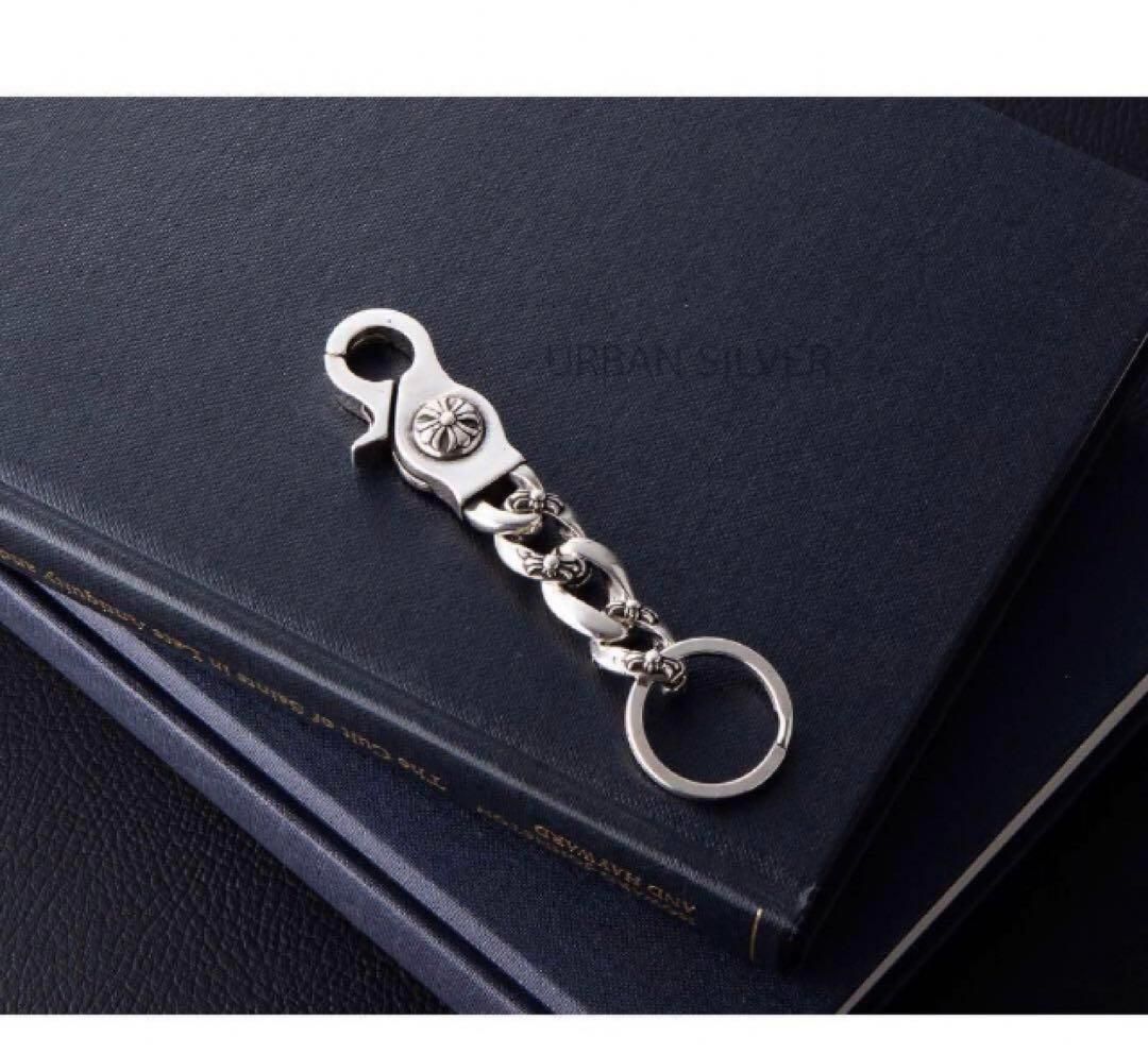 新品　シルバー925 キーリング　キーホルダー　匿名配送② 楽天市場】キーリング 2重カン 二重カン キーホルダー ダブル