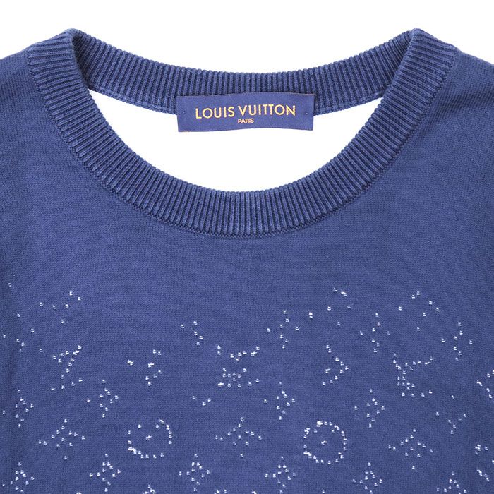 LOUIS VUITTON ルイ ヴィトン セーター ニット 2022SS ロゴ チャーム