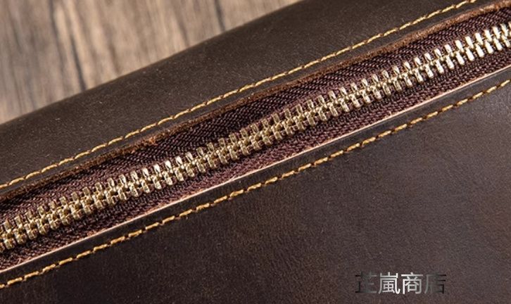 本革胸バッグカジュアルショルダーバッグ牛革バッグウエストポーチショルダーバッグコーヒー