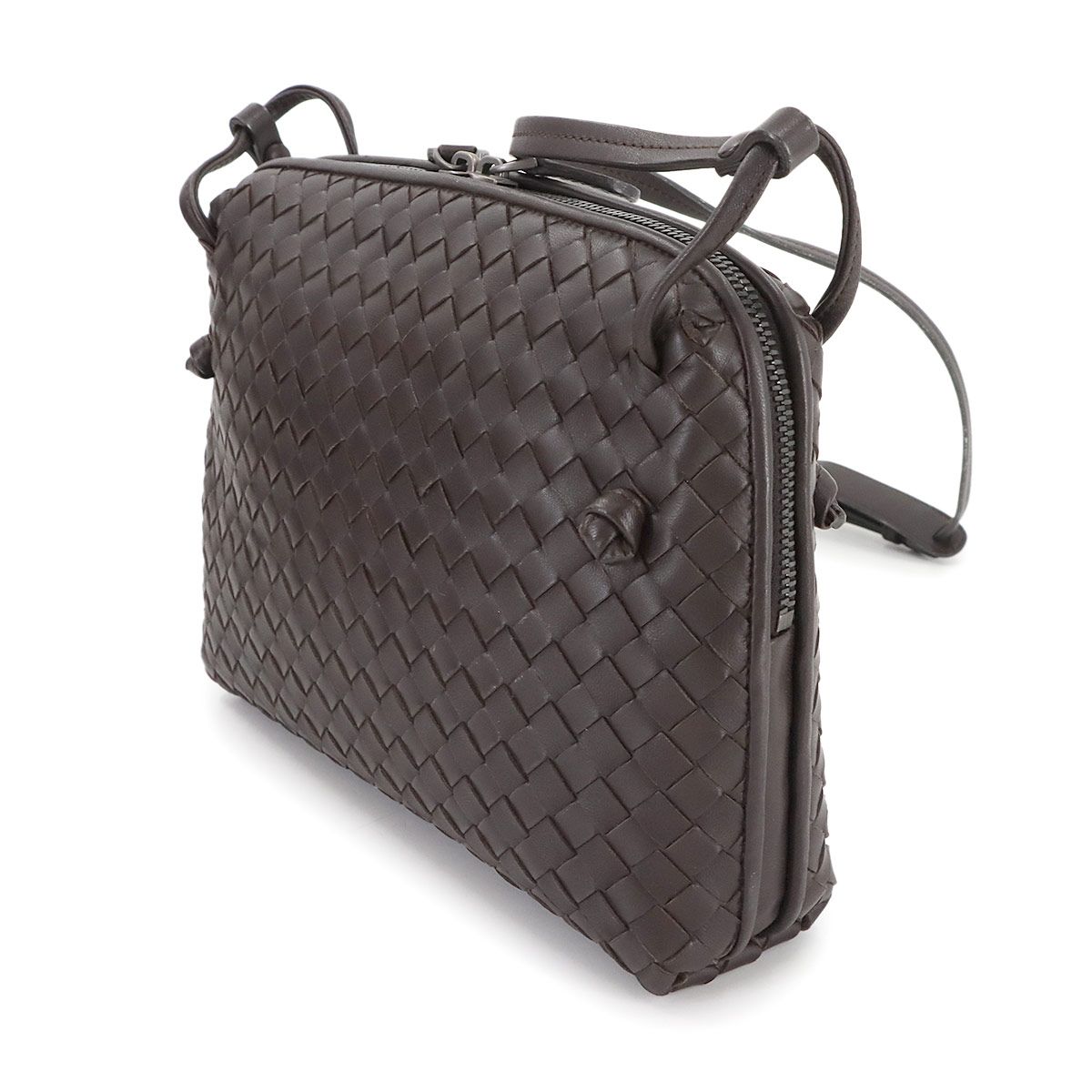 ボッテガヴェネタ ノディーニ イントレチャート ショルダーバッグ シルバー