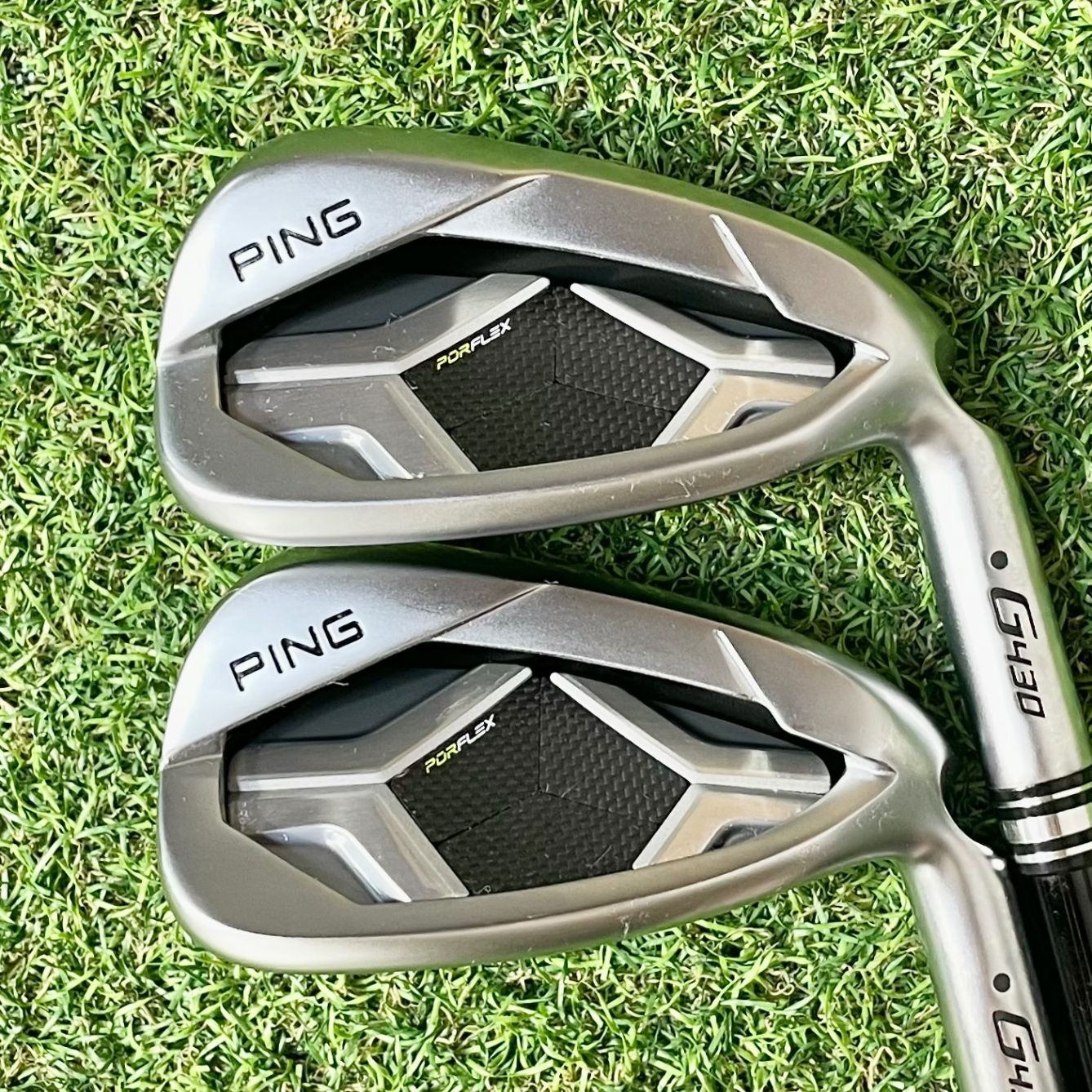 PING G430 ピン アイアンセット メンズ 5本 S 右 黒ドット