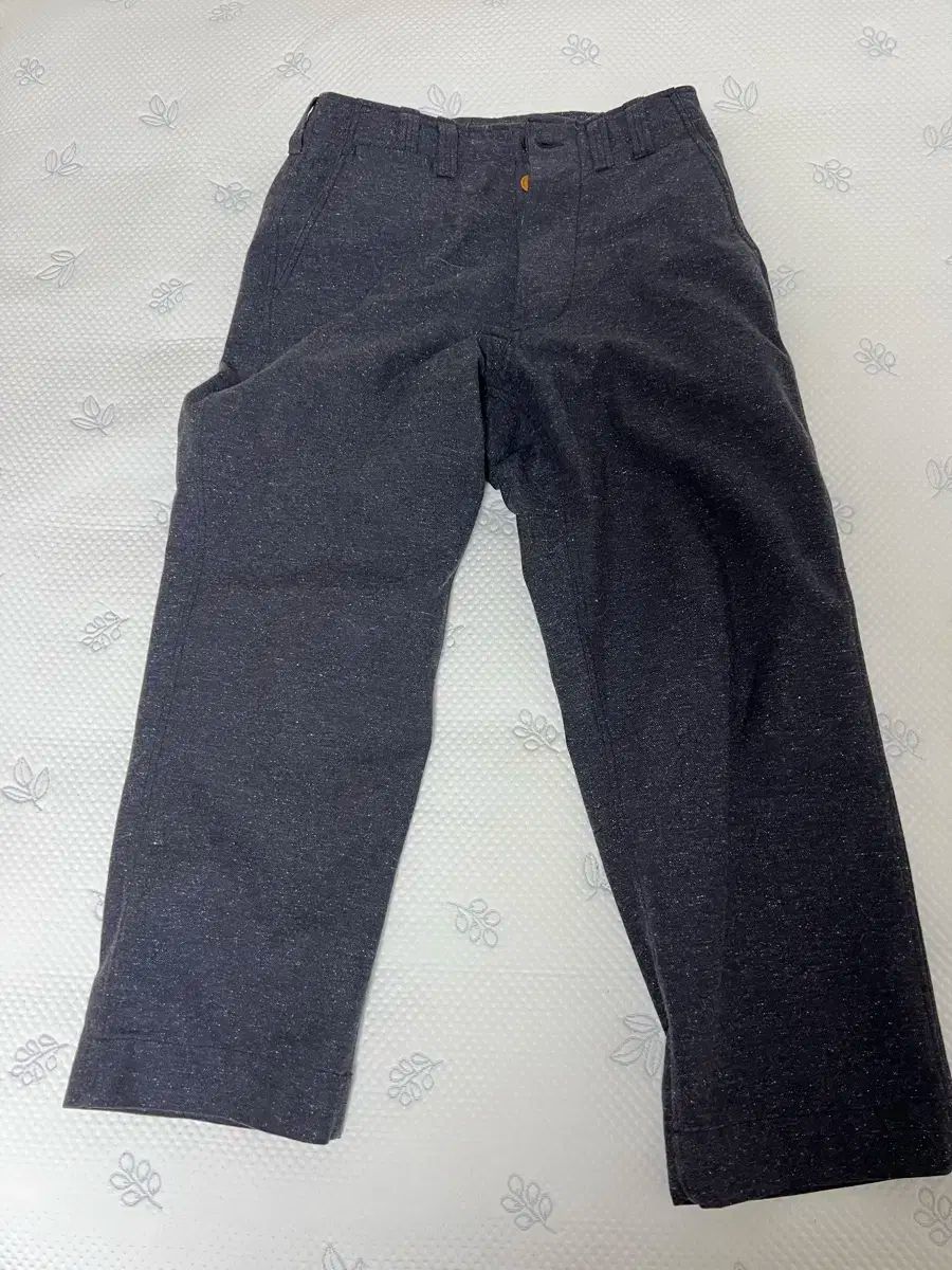 m wardrobe41 wide work pants インディゴ