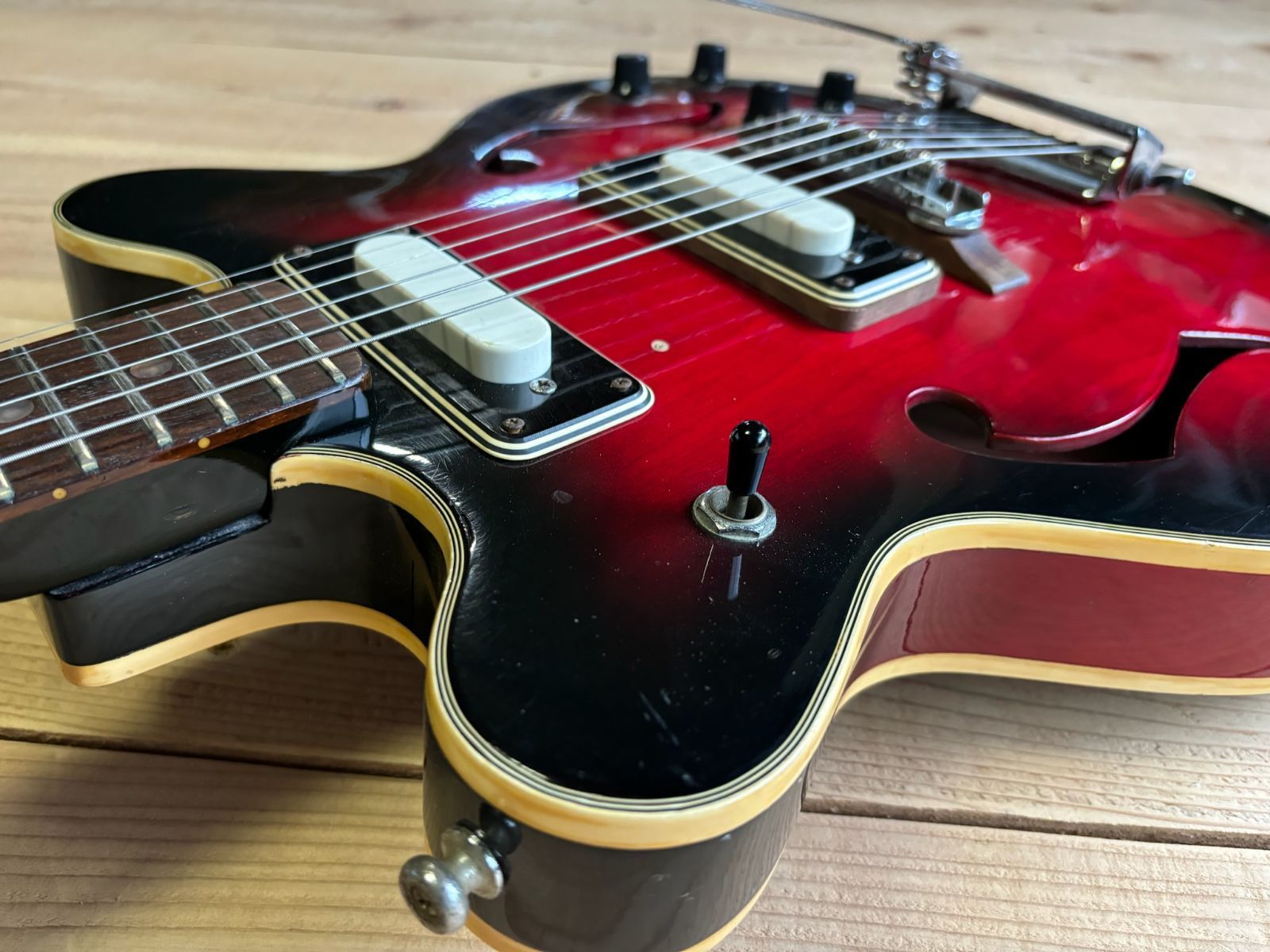 Angelica / Aria Diamond 180T同型 セミアコギター Matsumoku / Gretch