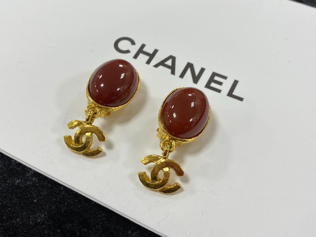 CHANEL ココマーク カラーストーンイヤリング 1602 CHANEL シャネル ココマーク カラーストーンイヤリング 管理番号