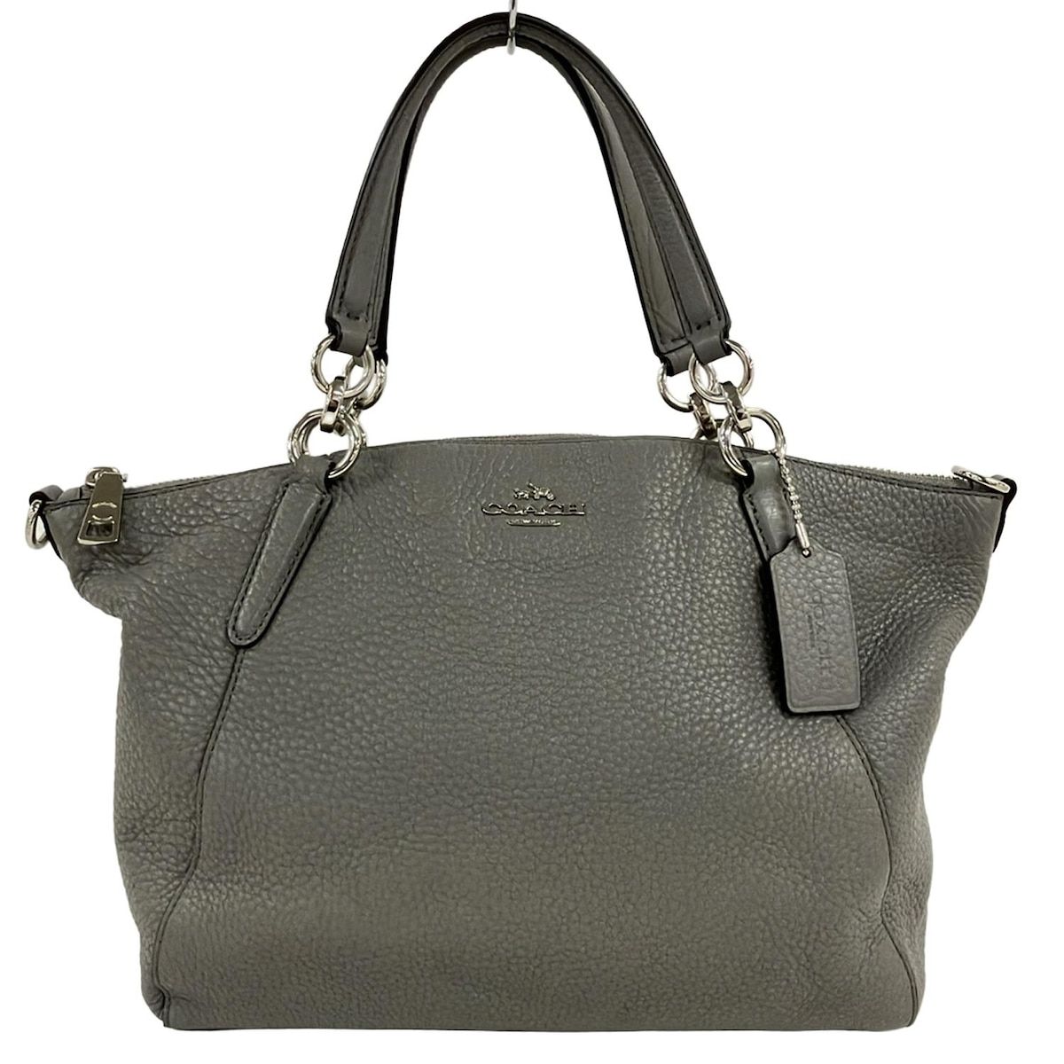 COACH(コーチ) ハンドバッグ ペブルドレザースモールケルシー
