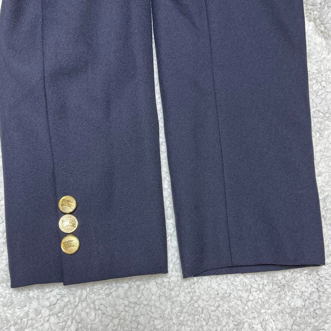 新品 BURBERRYS 紺ブレ 金ボタン テーラードジャケット Burberrys バーバリーズ USA製 金ボタン 紺ブレ ダブル