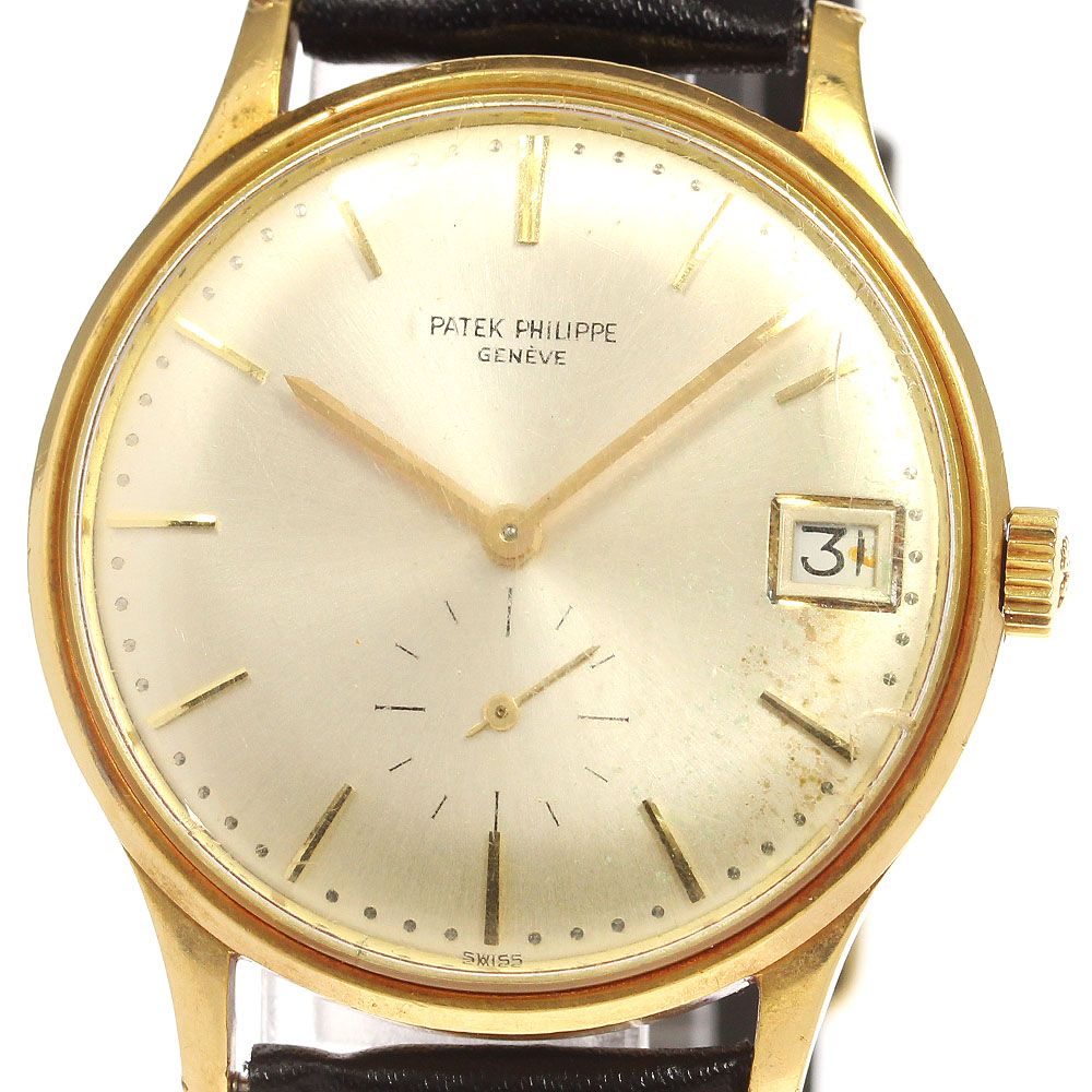 訳ありパテックフィリップ PATEK PHILIPPE ref.3514J K18YG スモールセコンド ヴィンテージ 自動巻き メンズ_778964