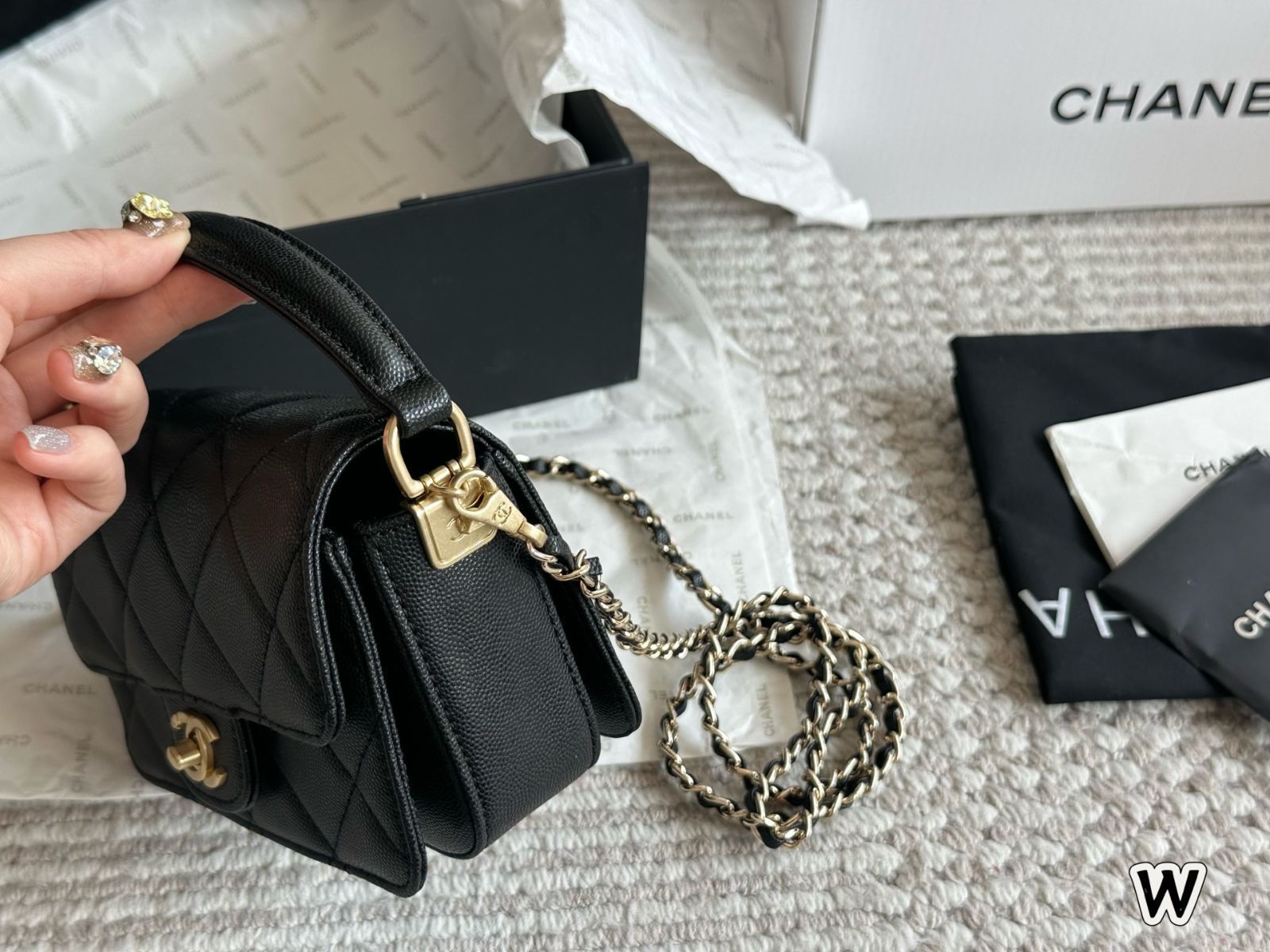 今日 Chanel New Clutch Bag シャネル 新款 クラッチバッグ 16×11cm -MM輸入