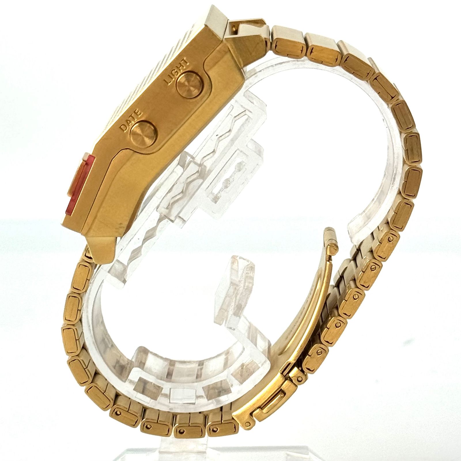 【希少】NIXON THE DORK TOO ゴールド 喋る腕時計 ニクソン ニクソン NIXON A1266 502 ドークトゥー DORK TOO クォーツ 充電式