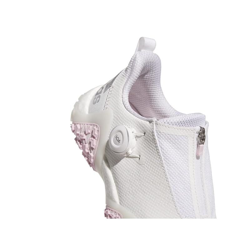 [アディダスゴルフ] ゴルフシューズ ウィメンズ ボア ピンク ホワイト アディダスゴルフ] ゴルフシューズ ウィメンズ ボア ピンク ホワイト