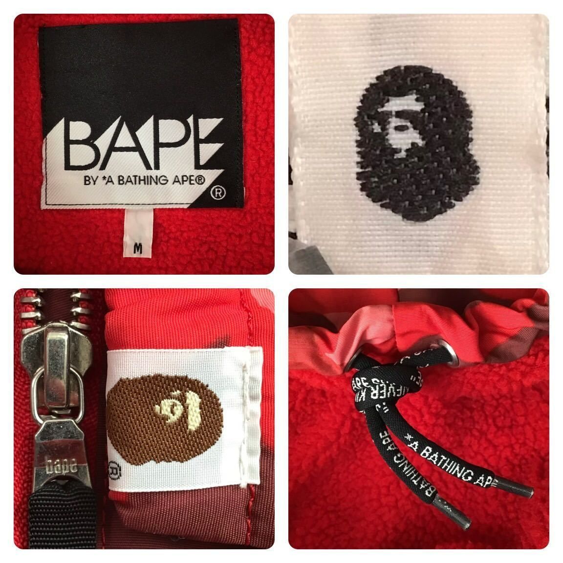 Pharrell camo ハーフジップ パーカー ジャケット Mサイズ a bathing