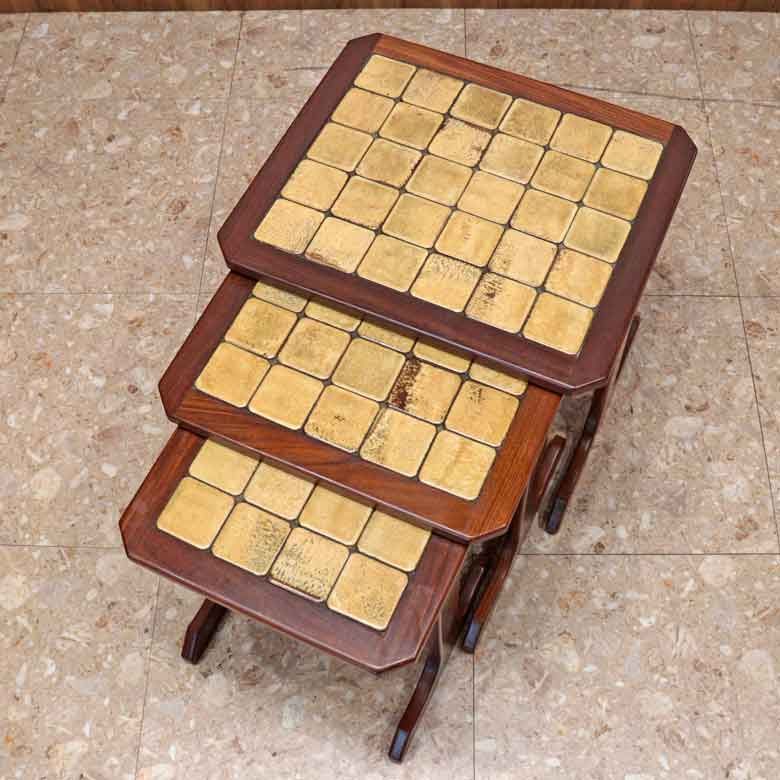 ネストテーブル タイルトップ ローテーブル ヴィンテージ イギリス G-PLAN