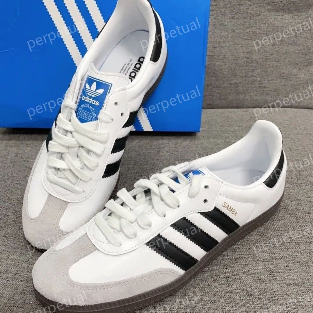 新品 【adidas】SAMBA OG アディダス サンバ ホワイト 男女同型 - メルカリ