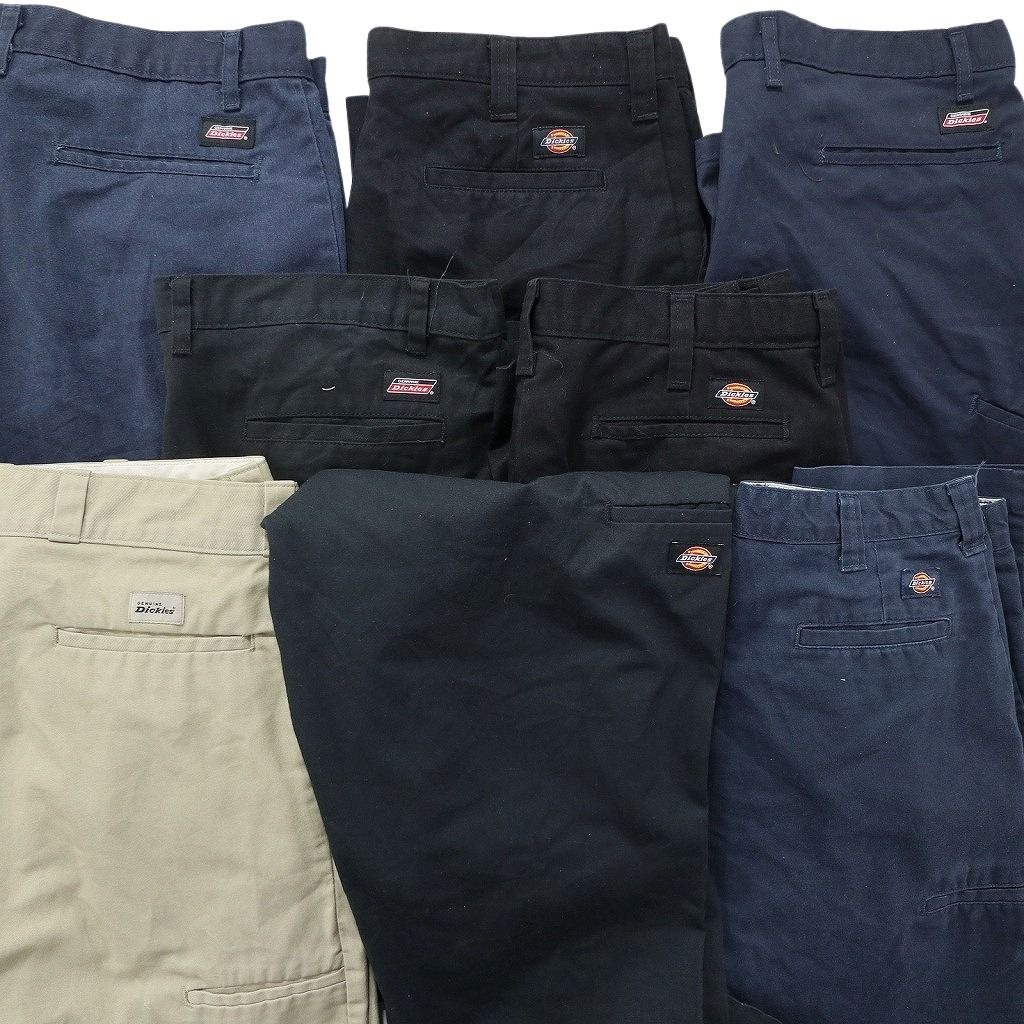 古着卸 まとめ売り ディッキーズ Dickies ペインター パンツ 8枚セット メンズ 36 |38 ワークパンツ スケールポケット 古着 NB9727 WWW_NOITHATQUANGTHANH_NET