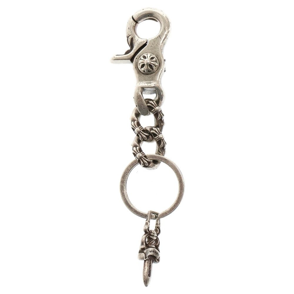 CHROME HEARTS クロムハーツ CLP CHN XFANCY-S|ショートエクストラファンシーリンク キーチェーン シルバー BCA073