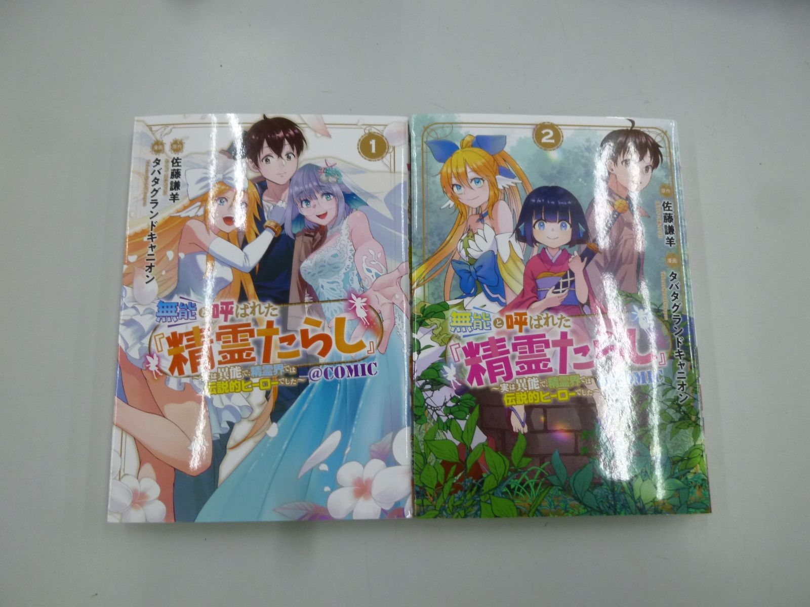 ◇無能と呼ばれた『精霊たらし』～実は異能で、精霊界では伝説的ヒーローでした～＠COMIC1～2巻セット / タバタグランドキャニオン - メルカリ